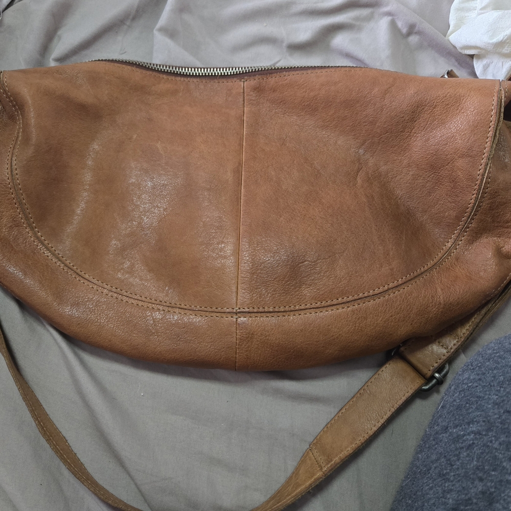 Latico Brown Leather Crossbody Bag - Picture 5 of 15